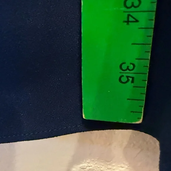 Women’s Lilly Pulitzer Nala Navy Mini Dress with Gold Lace Bib Brocade sz 14 - Picture 11 of 11